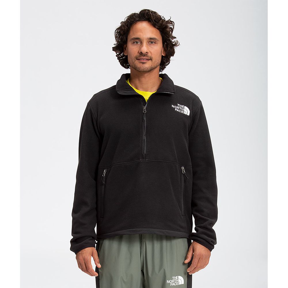 The North Face Fleece Jacket Mens Australia - The North Face Tka Kataka Black (OQL-825947)